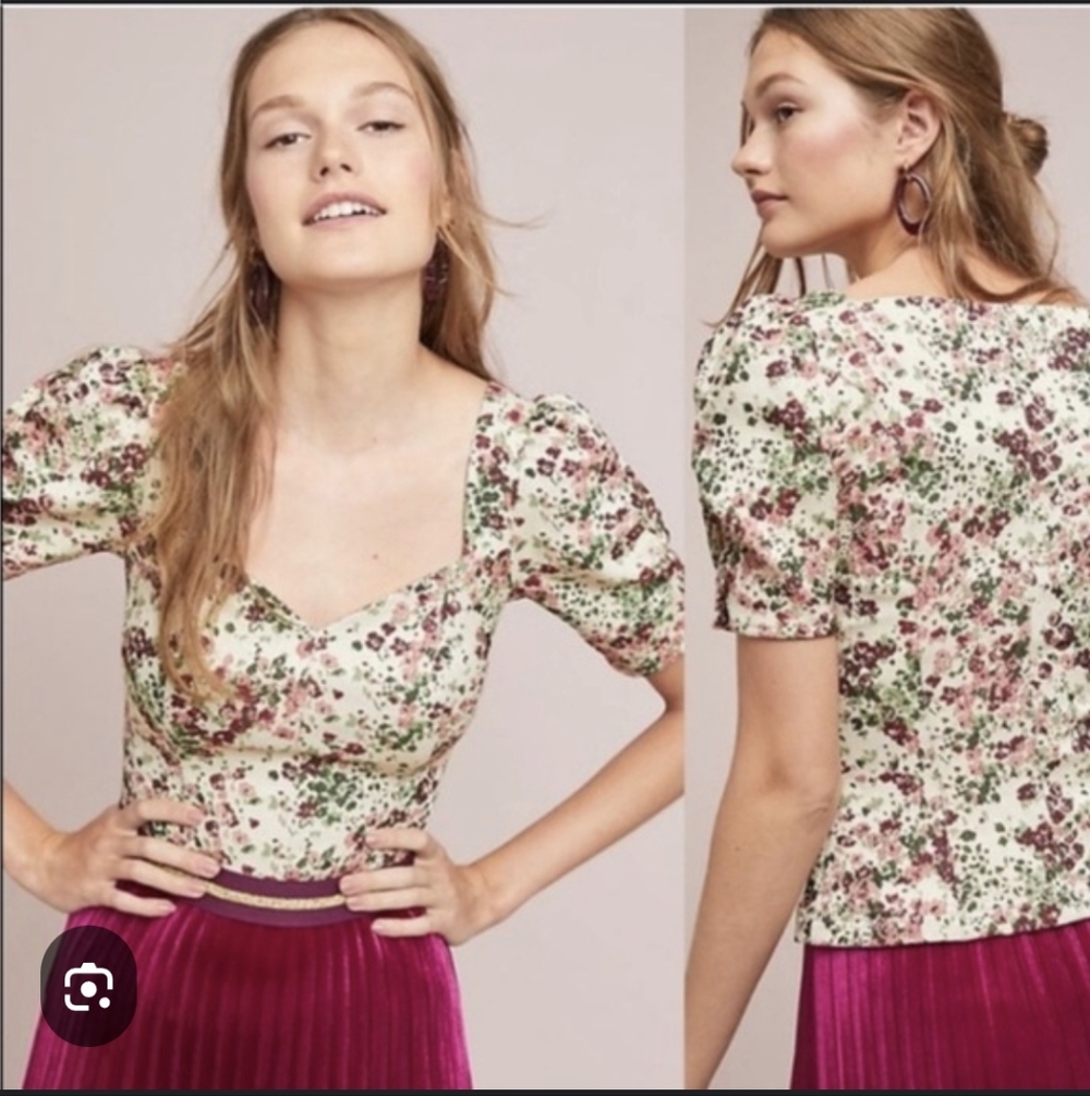 Maeve Floral Top